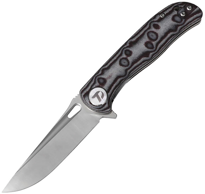 Linerlock Micarta Gray - DTK3898MG