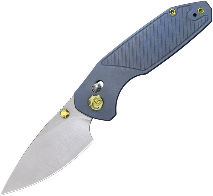 Aero Crossbar Lock Blue Ti - KUB488B