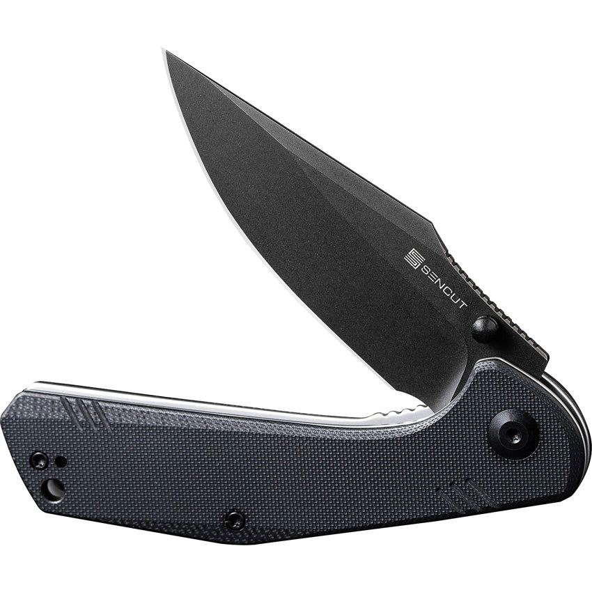 Actium Linerlock Black G10 - SA02C