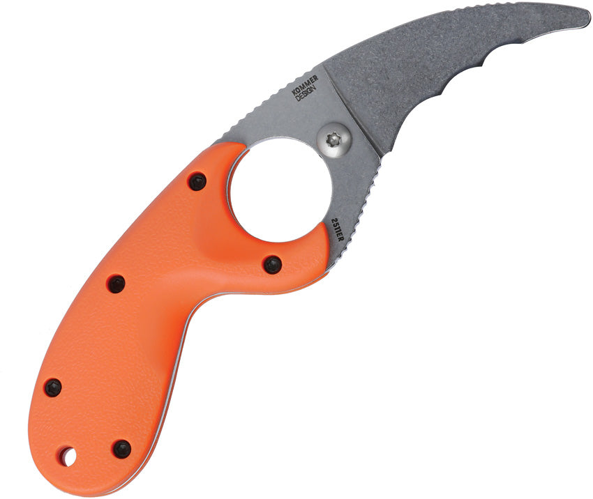 Bear Claw Fixed Blade Orange - CR2511ER