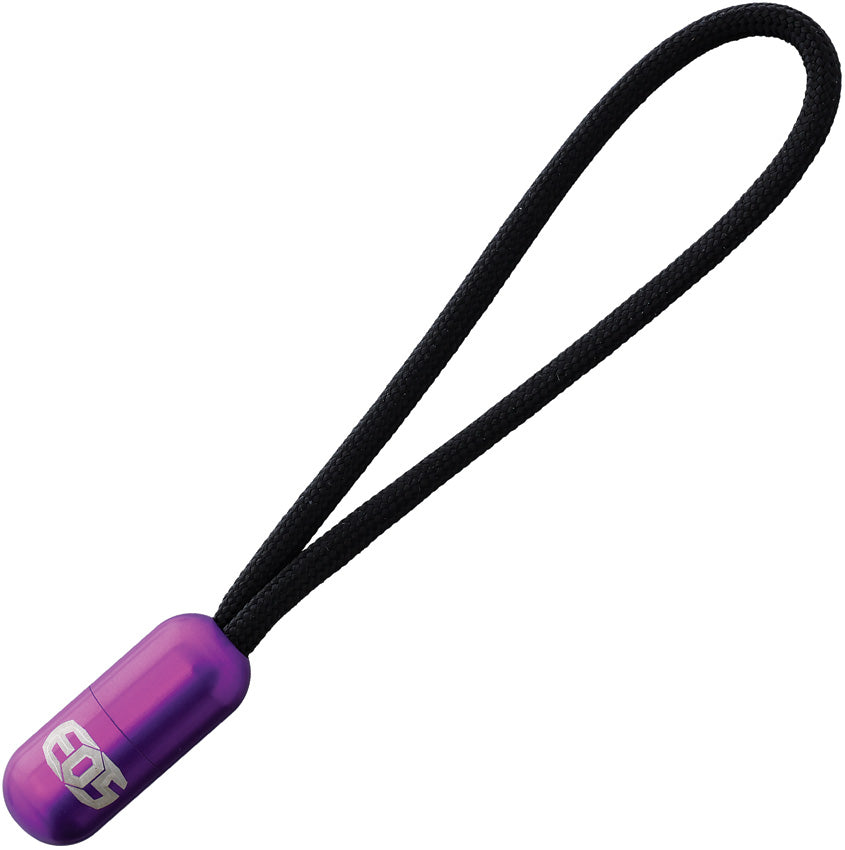 Pill Bead Lanyard Purple - EOS129