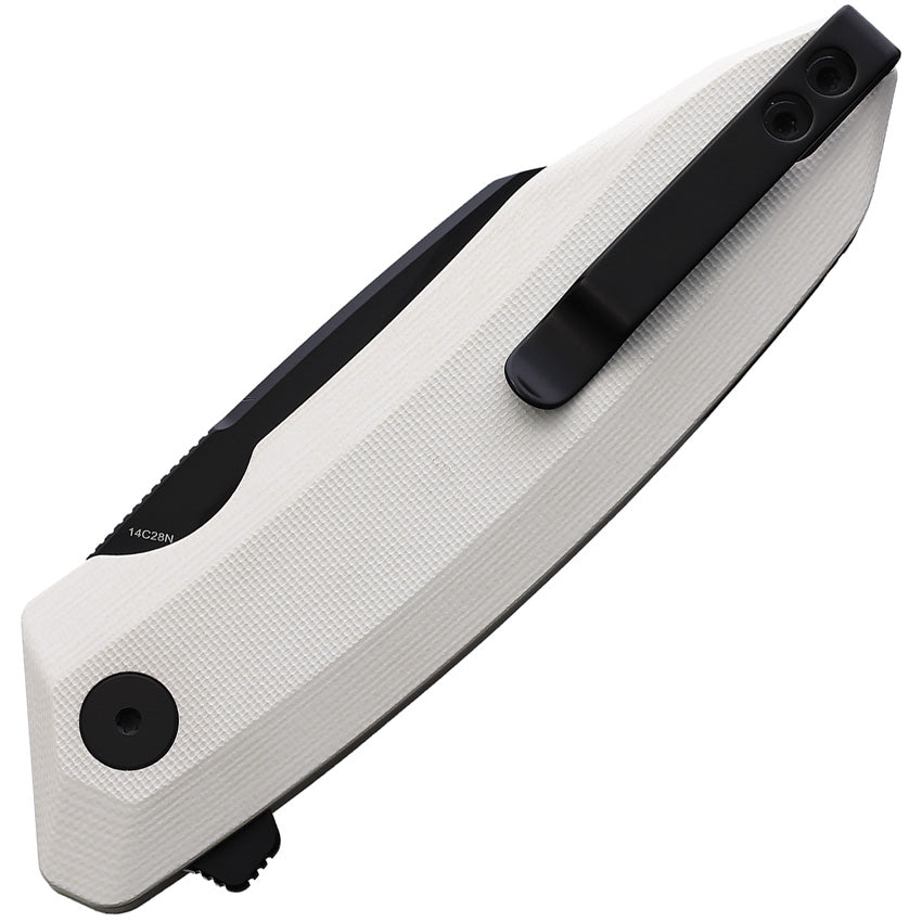 Linerlock White G10 - DMN011GWB