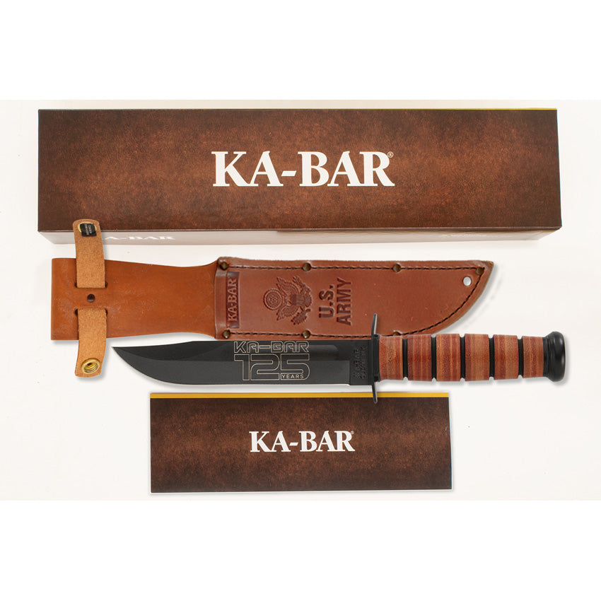 125th Annv Army Fixed Blade - KA9225