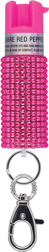 Jewel Design Pepper Spray Pnk - SA10796