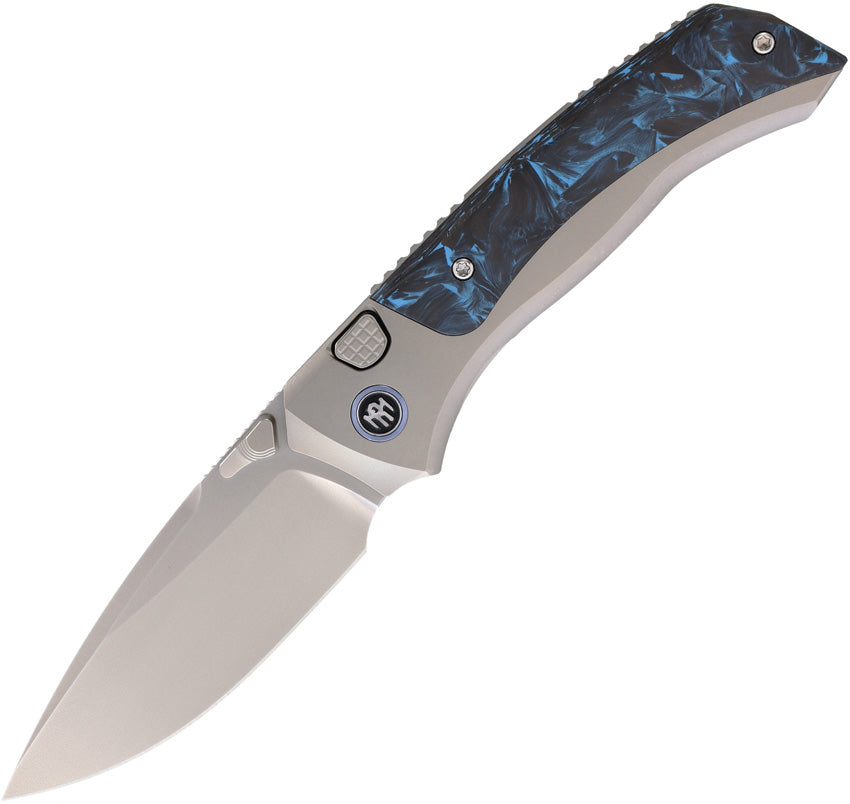 Steed Button Framelock Blue - RMTRTWSTB