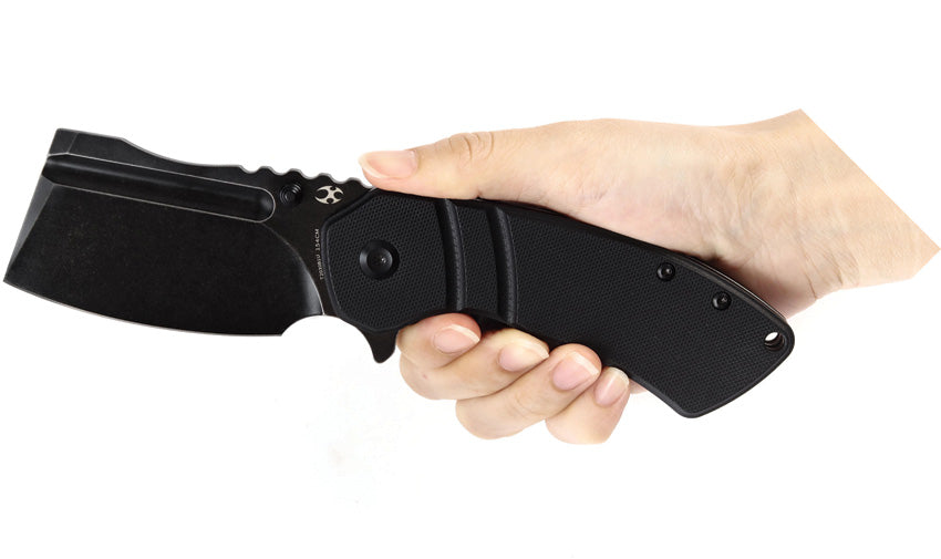 M+ Korvid Linerlock Black G10 - KT2030B1U