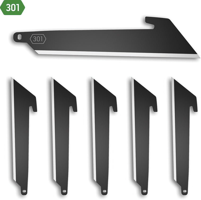 Utility Blade Pack 6 Black - OERRU30K6C