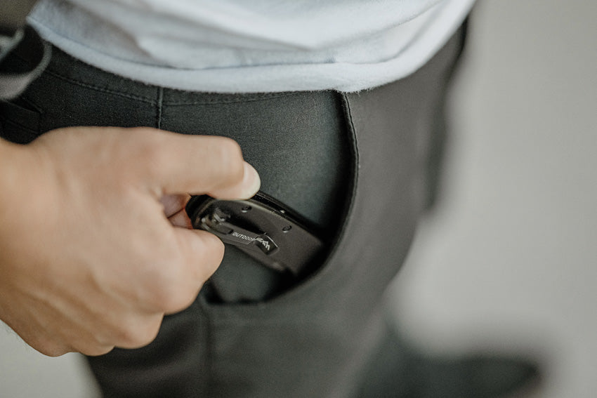 Razor VX1 Linerlock A/O Black - OEVX130B