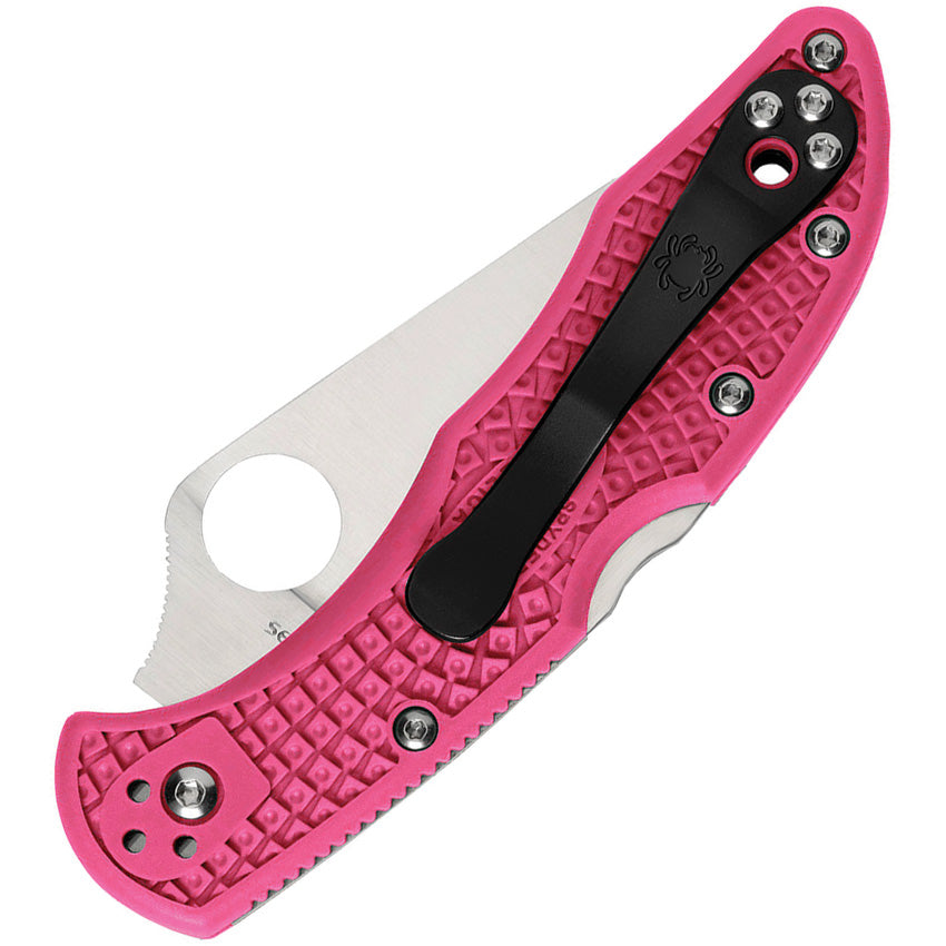 Pink Heals Delica Lockback - SC11FPPNS30V