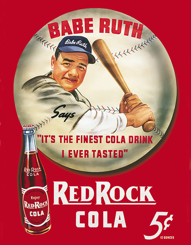 Babe Ruth Red Rock Cola - TSN149