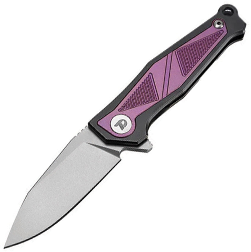 Framelock Ti Purple Zirconium - DTK1339P
