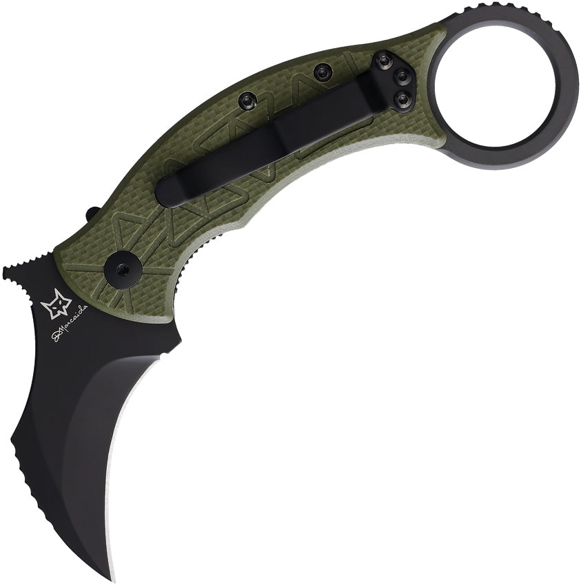 Tribal K Karambit Linerlock OD - FOX802OD