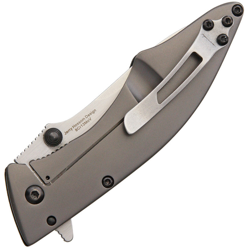 Sm Conquer Framelock Serrated - OECQ30S