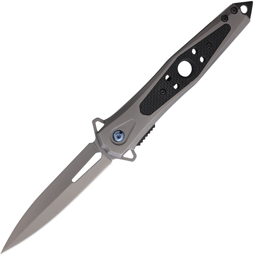 Linerlock A/O Gray/G10 - EE10A123G10