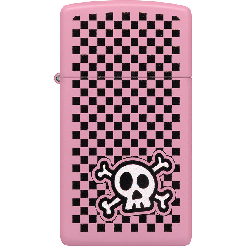 Checkered Skull Lighter - ZO53568