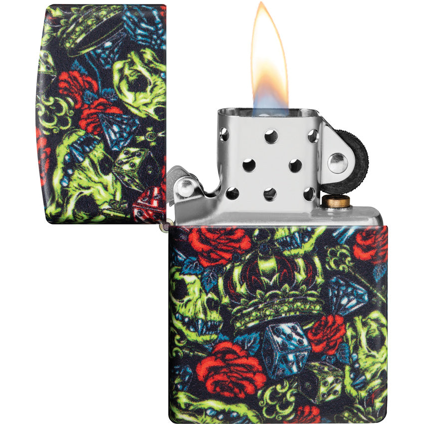 Skull Crown Design Lighter - ZO70892