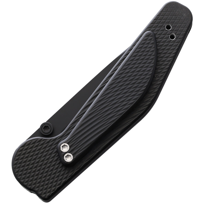 Auto Button Lock Tanto Serrate - GT304