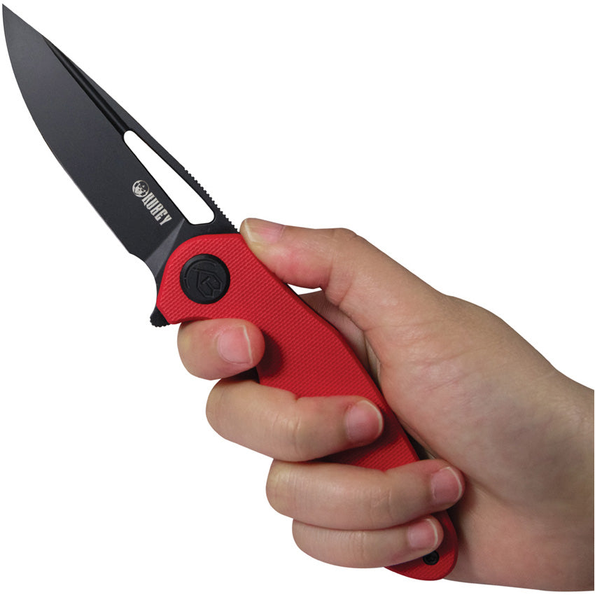 Dugu Linerlock Black Red - KUB210F
