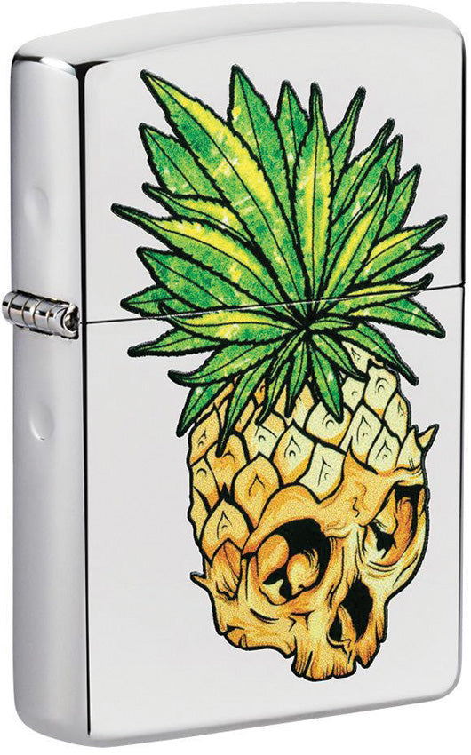 Leaf Skull Pineapple Lighter - ZO16557