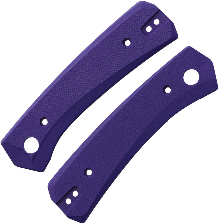 Lander Handle Scales Purp G10 - FLY1303DP