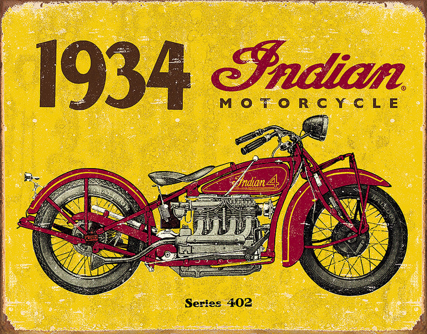 1934 Indian Motorcycles - TSN1929