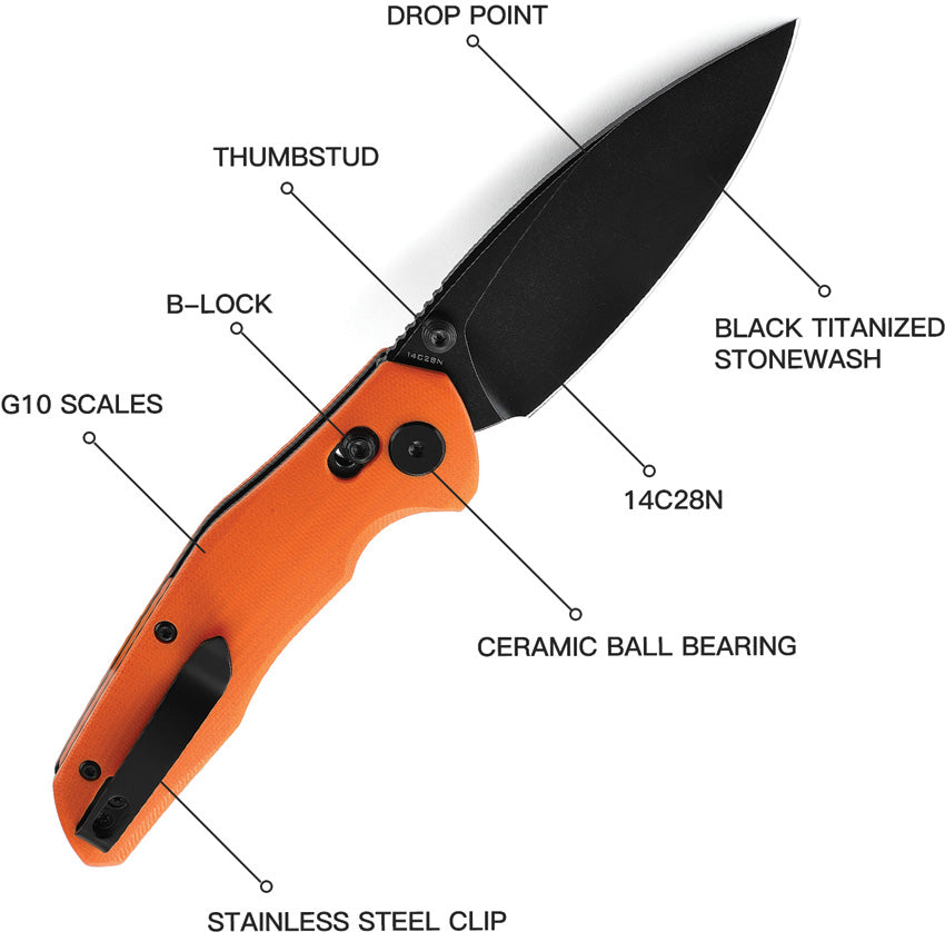 Ronan B-Lock Orange - BTKMK02H