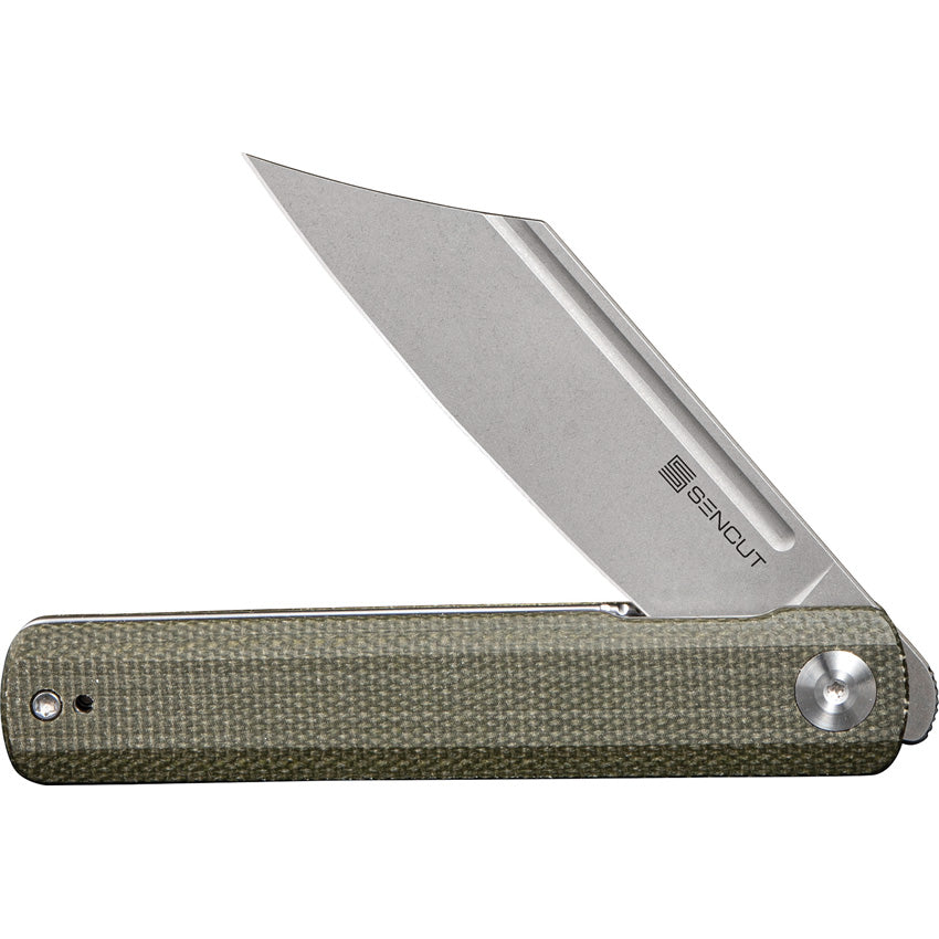 Bronte Linerlock Micarta Grn - SA08B