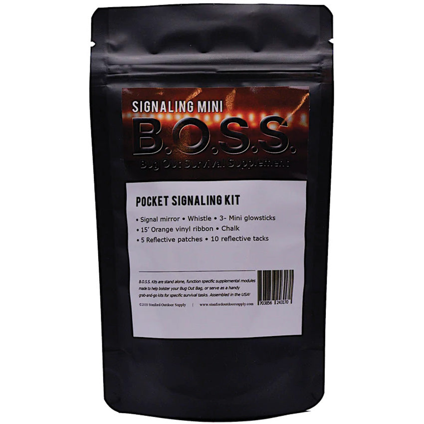 B.O.S.S. Pocket Signaling Kit - SOSMSG