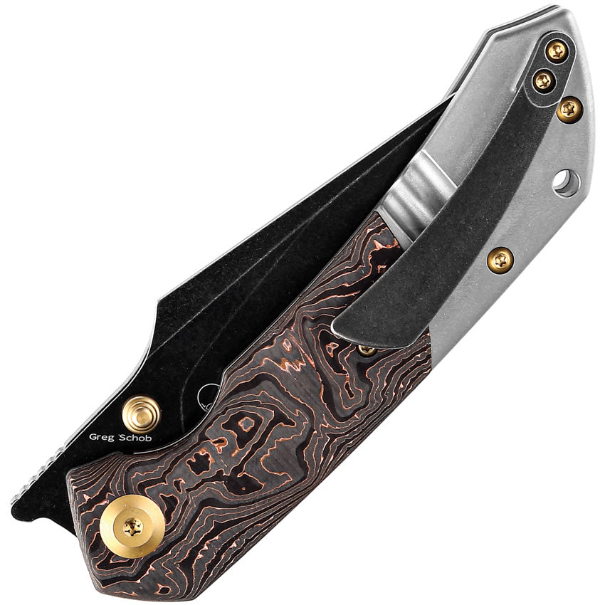 Fenrir Linerlock Copper CF - K1034A9