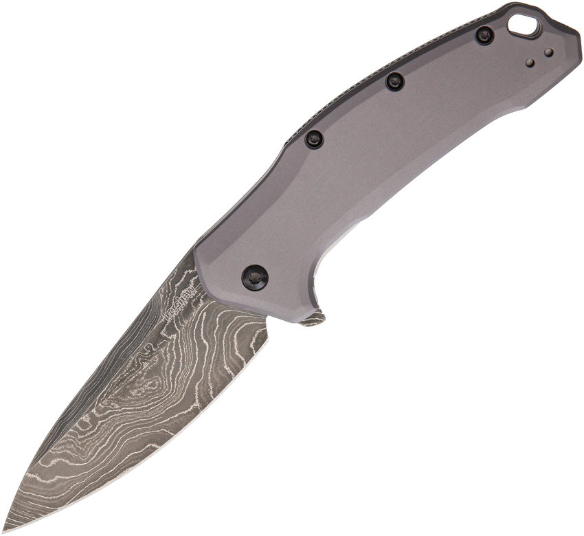 Link Linerlock A/O Damascus - KS1776GRYDAM