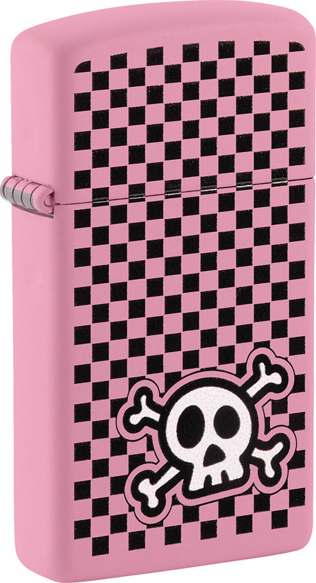 Checkered Skull Lighter - ZO53568