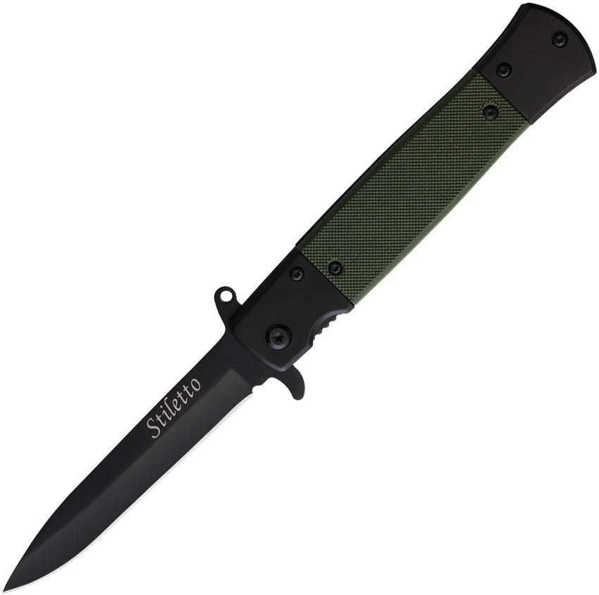 Stiletto Linerlock A/O Green - EE10A96GN