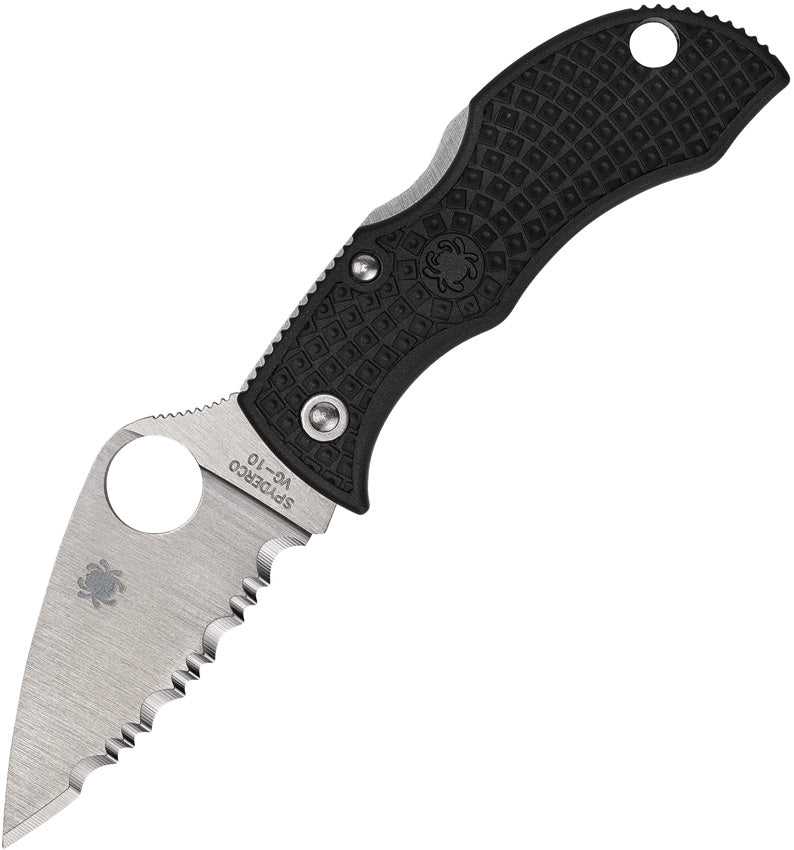 Manbug Lockback Serrated - SCMBKLFS