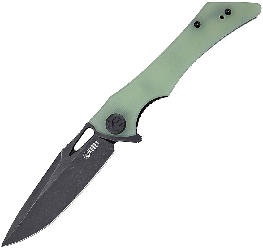 Raven Linerlock Black Jade - KUB245G
