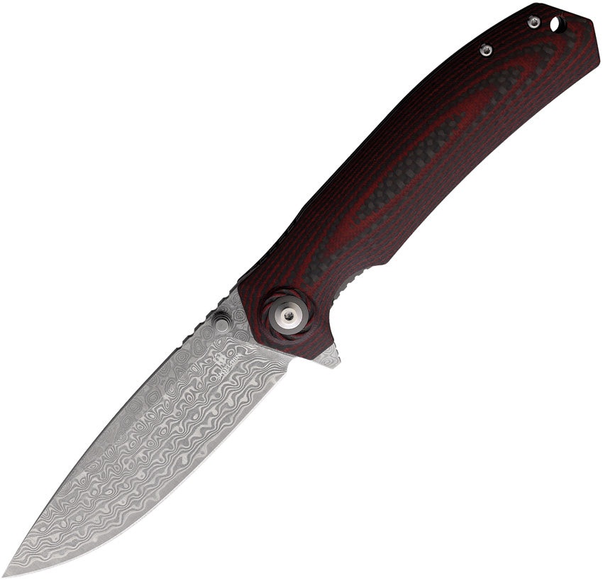 Charkos Linerlock Blk/Red - SHI7092D1