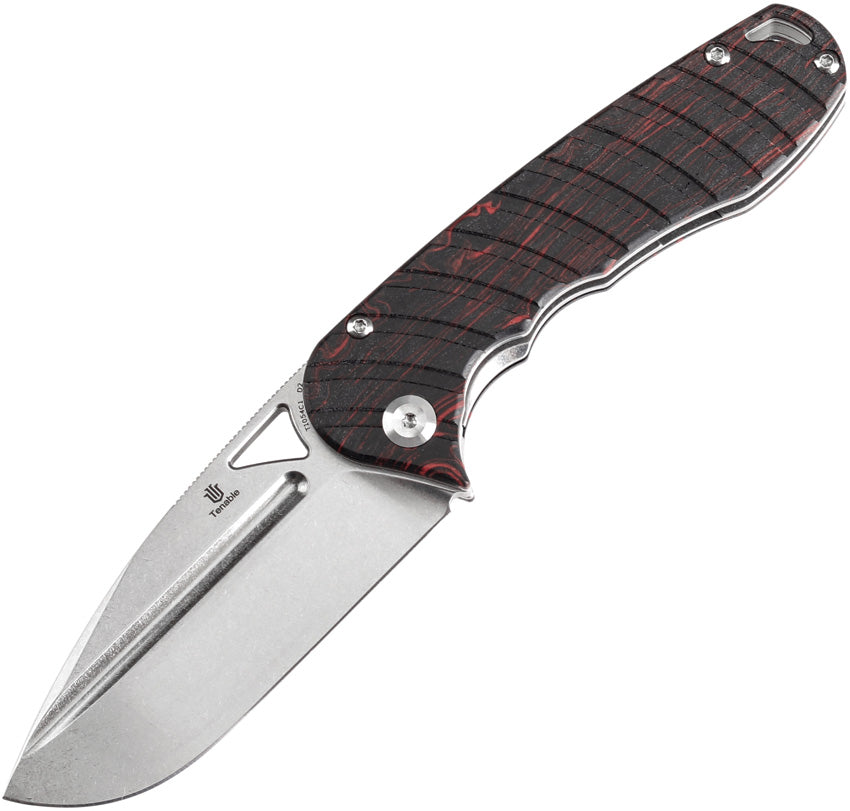 Bombur Linerlock Black and red - T1054C1