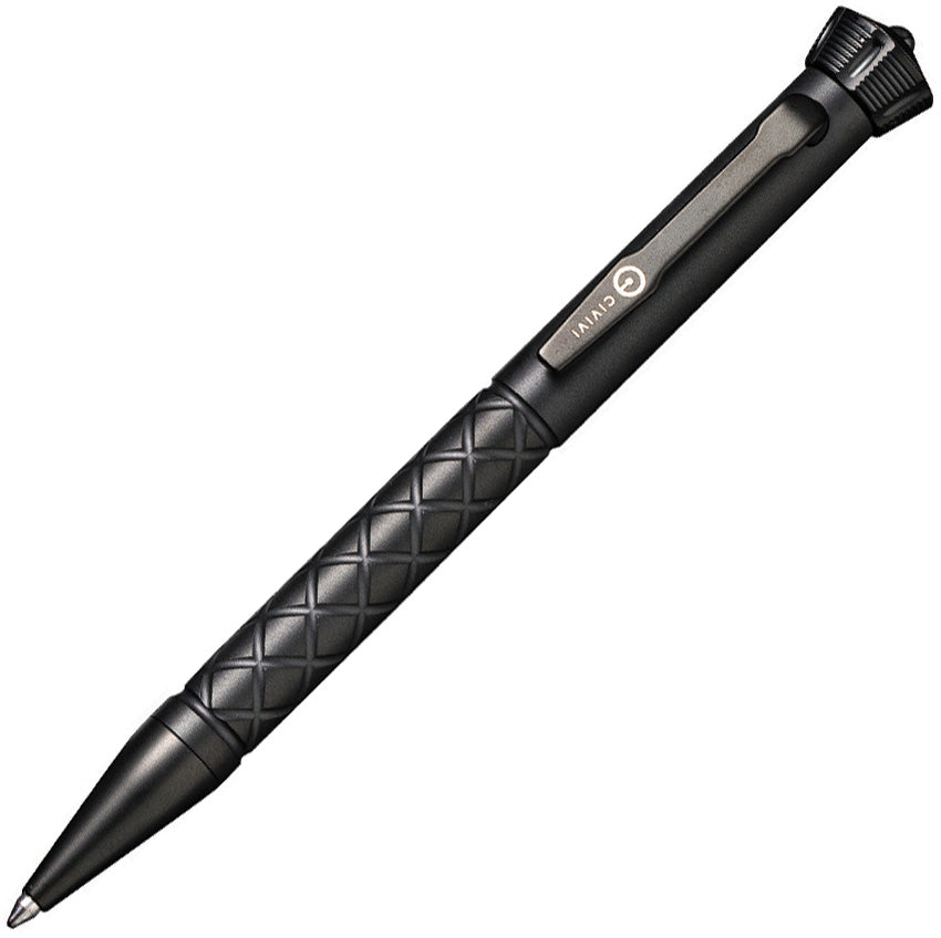 Coronet Spinner Pen Black - CIVCP02B