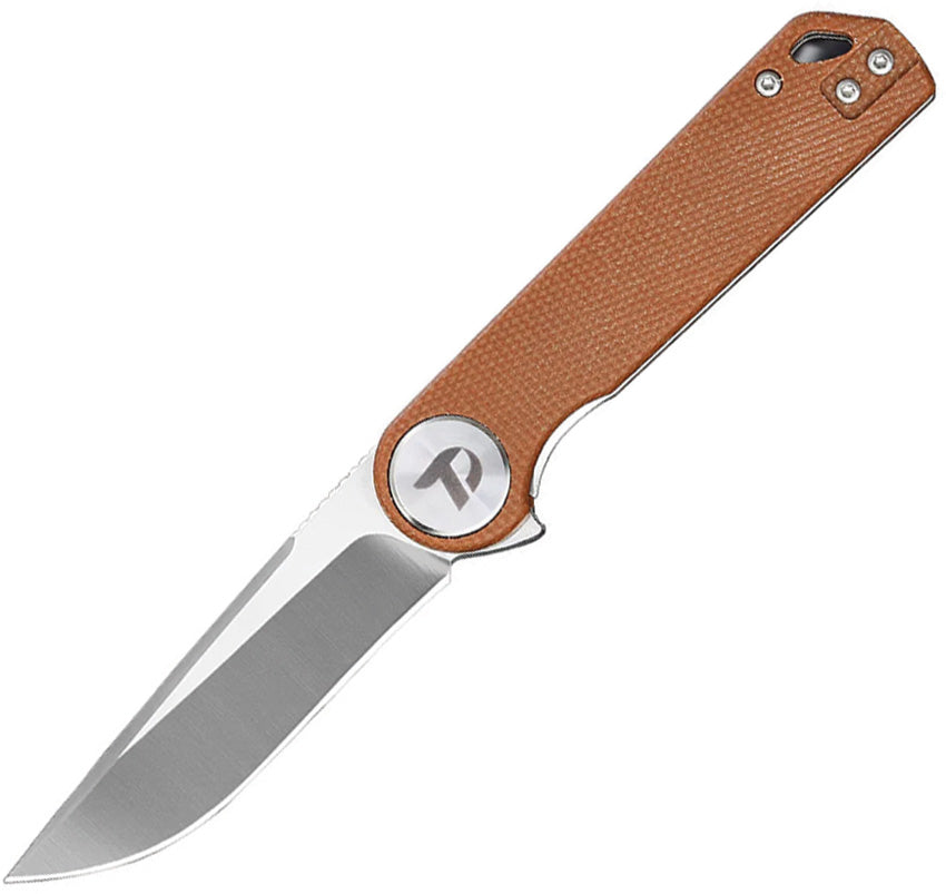 Linerlock Micarta Brown - DTK3897MO