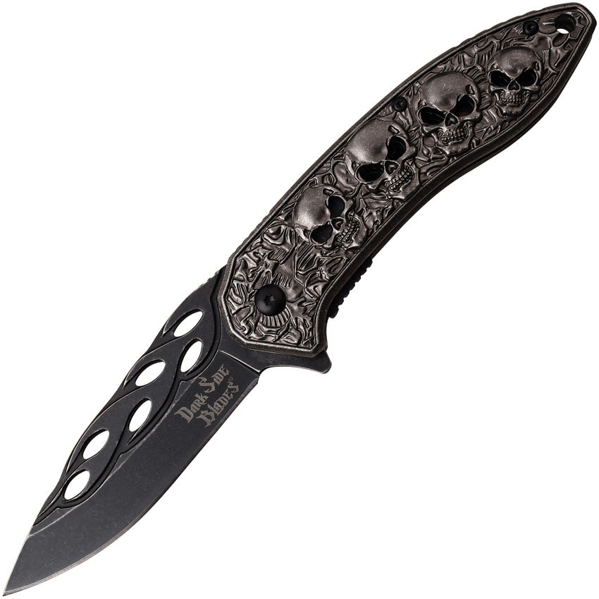 Skull Linerlock A/O - DSA055SW