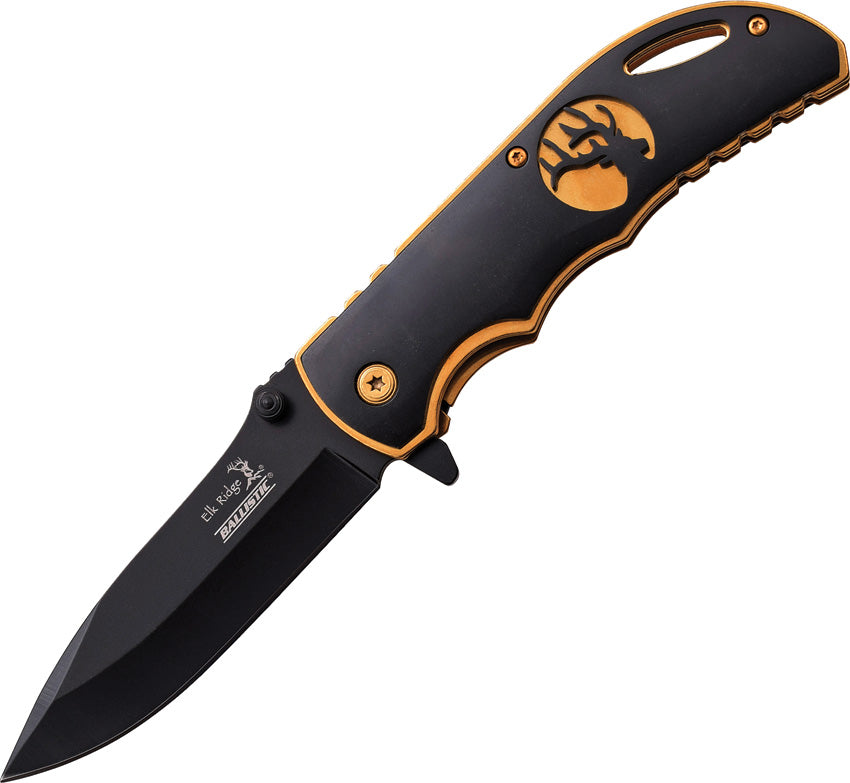 Linerlock A/O Black/Gold - ERA008BG