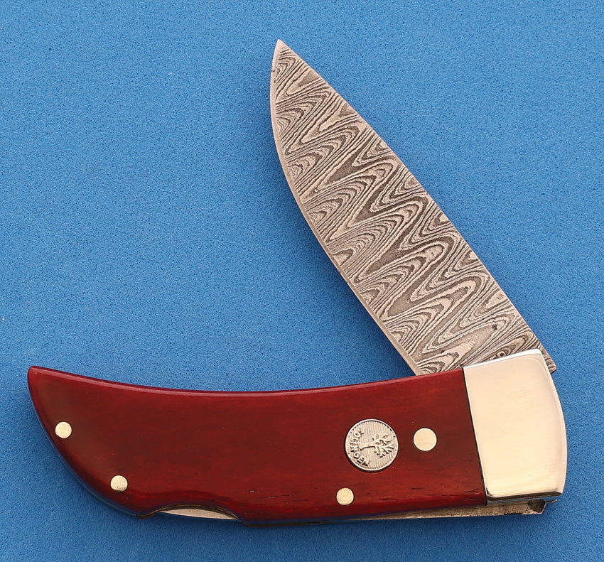 Boker Damascus Steel Lockback - CH1501