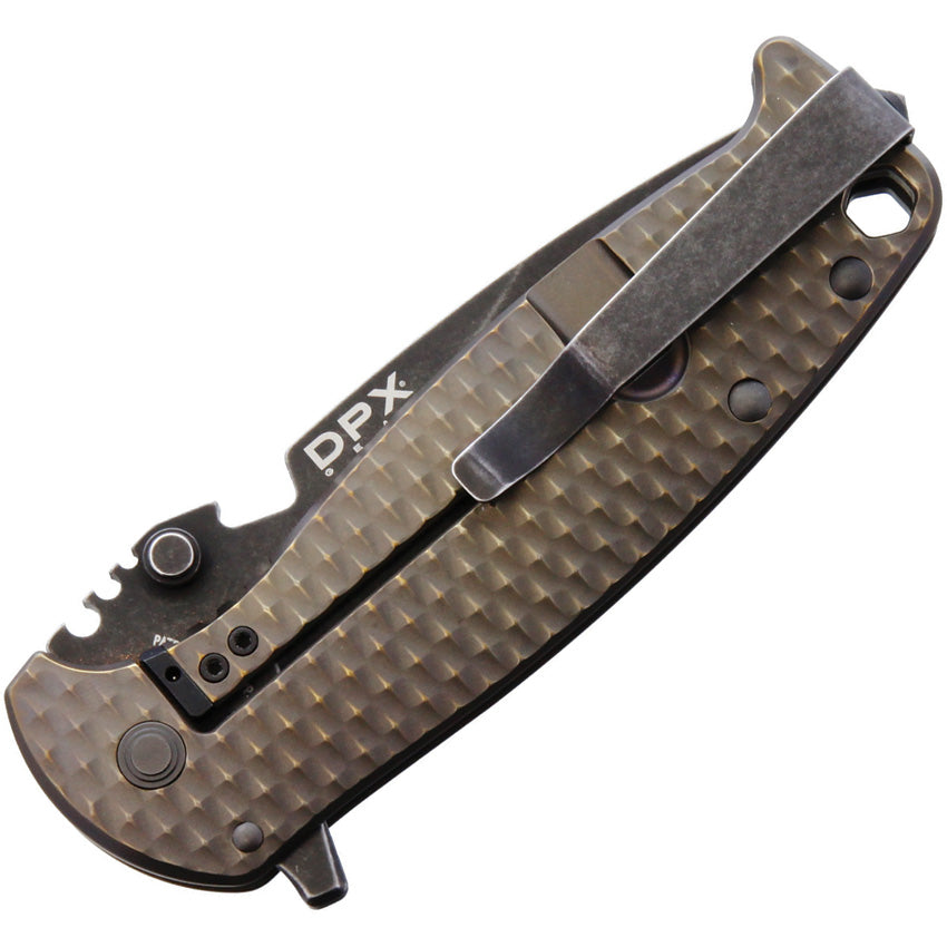 HEST F Framelock Bronze - DPXHSF015