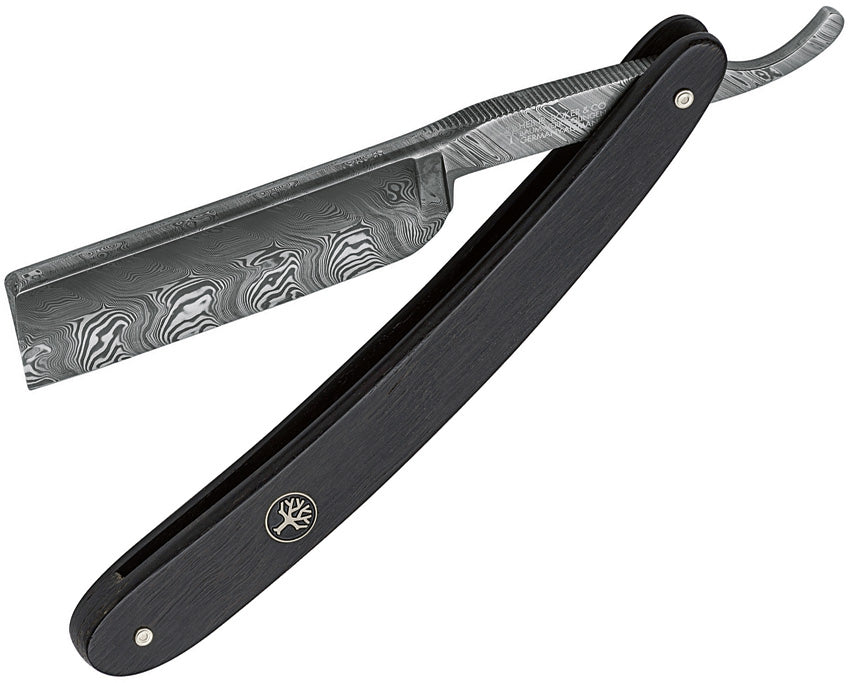 Damascus Folding Razor - BO140609DAM