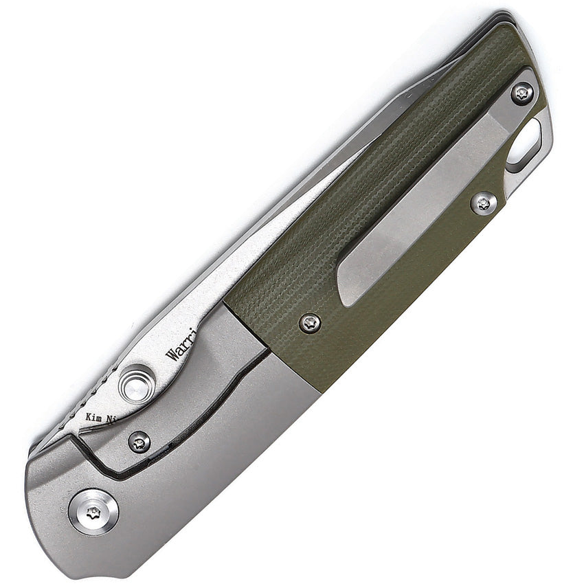 Warrior Framelock Green - K1005T5