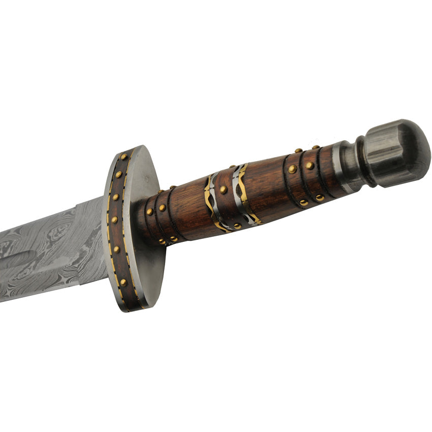 Short Sword Wood/Brass - DM5039