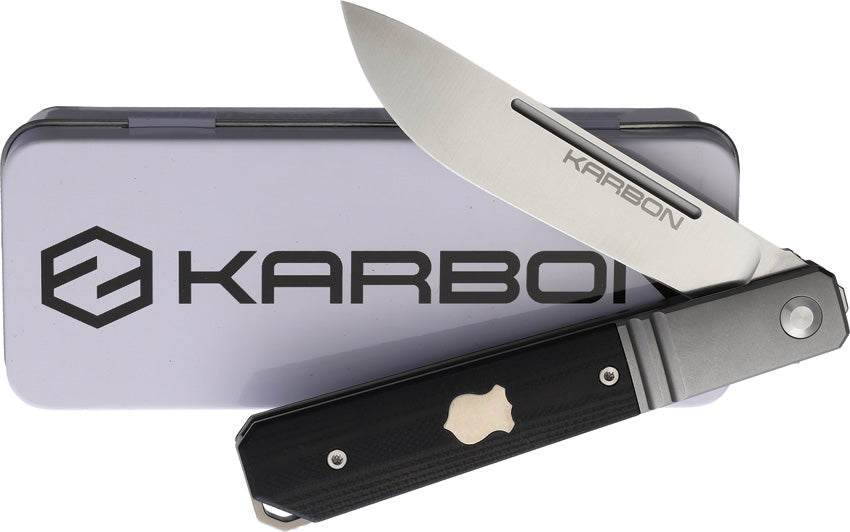 Flatline Framelock Black G10 - KARB112