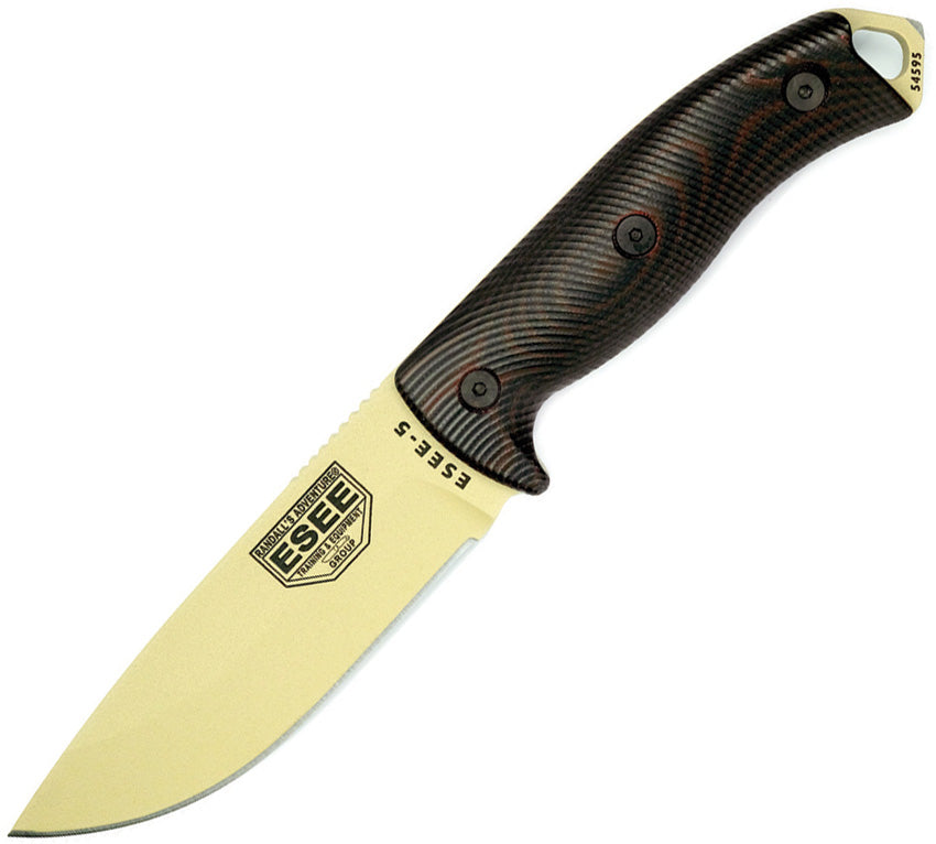 Model 5 Fixed Blade Tan - ES5PDT004