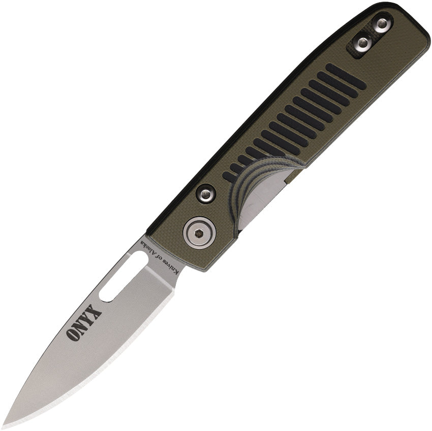 Onyx Linerlock Black/OD - KOA00795FG