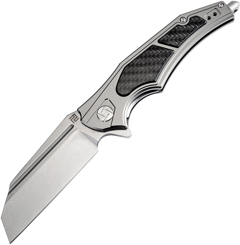 Apache Nomad Linerlock Gray CF - ATZ1813PGCF