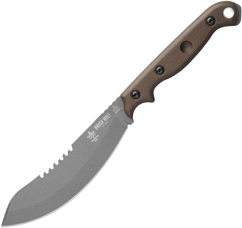 Brush Wolf Fixed Blade - TPBWLF02